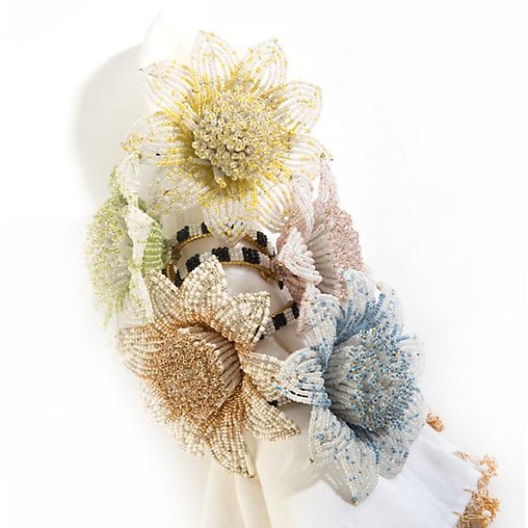 New MacKenzie-Childs napkin ring gold - Picture 4 of 9